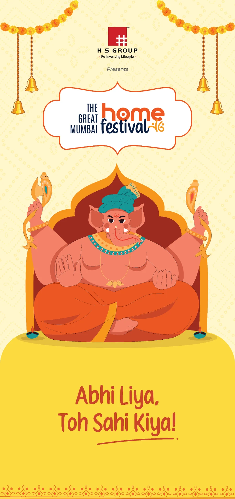 The Great Mumbai Home Festival campaign artwork